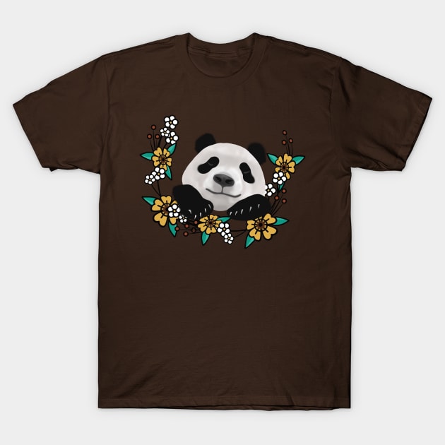 Panda zen T-Shirt by Red Zebra